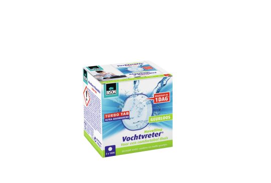 Bison Vochtvreter Turbo tab Neutraal doosje 100g