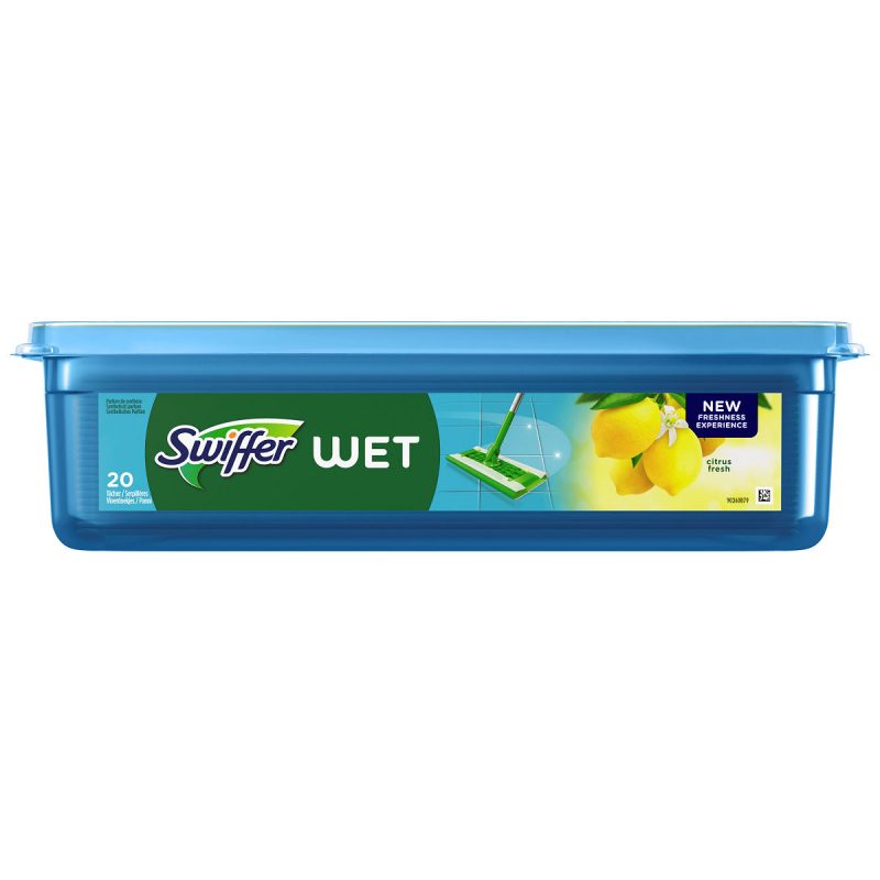 Swiffer Sweeper Wet Navullingen Citrus - 20 stuks