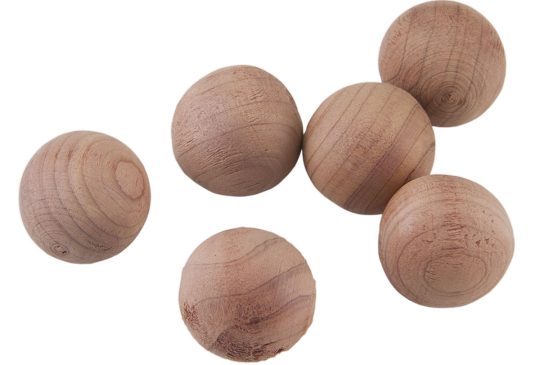 Metaltex mottenballen hout 6 stuks