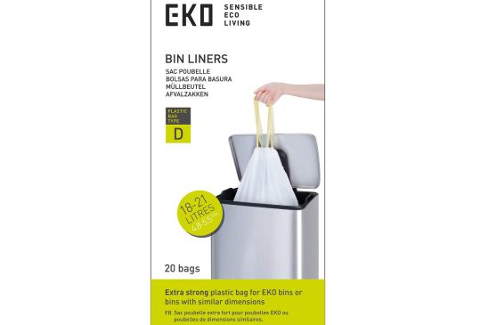 EKO afvalzak type D 18-21L - 20 stuks/rol