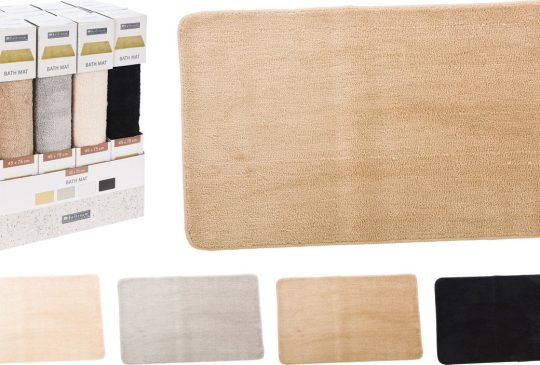 BS Badmat microfiber 75x45cm 4 assorti
