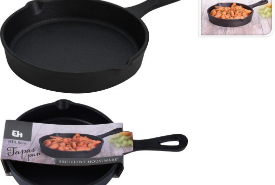 Pan mini gietijzer 135mm